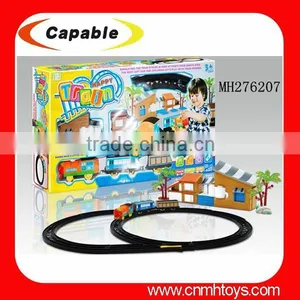 Model Cartoon Kids Toy Train Electric Toy Train Sets thumbnail-5