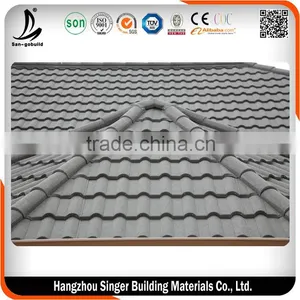 SGB Durable 50 Years Stone Coated Metal Roof Tiles In Uganda thumbnail-2