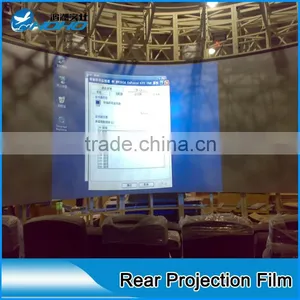 Transparent Holographic Rear Projection Film With Best Image Effect thumbnail-4