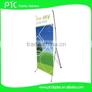 X Frame Banner With Iron Pole and Fibreglass Pole Quality Choice thumbnail-1