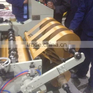 Circle And Straight Blades Automatic Roll Kraft Paper Tape Cutting Machine thumbnail-2