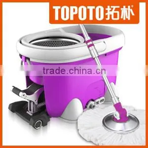 360 Rotating Spin Mop With Wheels thumbnail-1