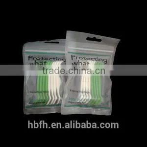 High Quality Individual Wrapped Nylon Dental Floss Picks/Toothpicks thumbnail-1