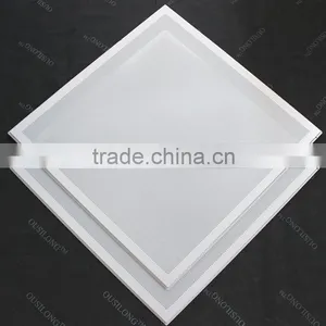 SGS Tested Fireproof Aluminum or GI Perforated Ceiling Tiles 600x600, Aluminum Acoustic False Ceiling Panel thumbnail-1