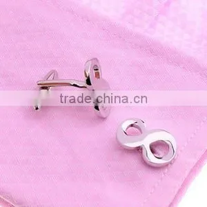 Polishing Brass Metal Cufflinks For Men thumbnail-2