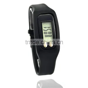 Hot Style Silicone Bracelet Pedometer Multifunctional Pedometer Watch thumbnail-3
