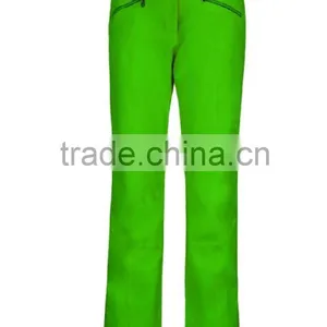 Unisex Men Women Outdoor Sportwear Mountain Ski Pants Green thumbnail-1