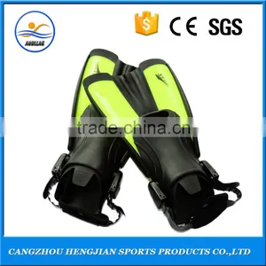 Made in China Free Swim Fins for Children Training Freestyle Short Fins thumbnail-4