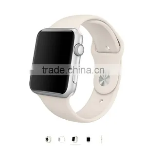 Silicone Watch Band Fitness Bracelet Strap For Apple Watch /Watch Sport Edition 38mm 42mm thumbnail-1