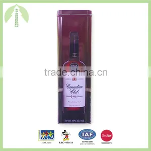 Square Whiskey Tin Box 9.00*9.00*29.60 cm thumbnail-1