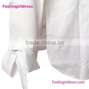 Fashion Designer Sketches of Long Cotton Blouse for Lady thumbnail-4