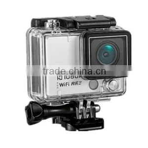 4K & 1080P 60FPS Full HD WiFi Sports Camera Waterproof Action Camera Diving Mini DV Cam + Remote Controller thumbnail-2