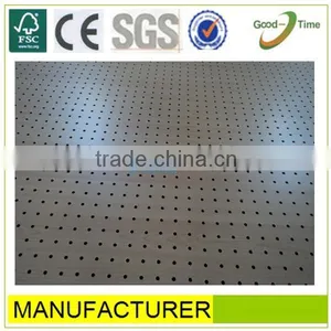 Cherry Melamined High Quality MDF Wooden Peg Board thumbnail-1
