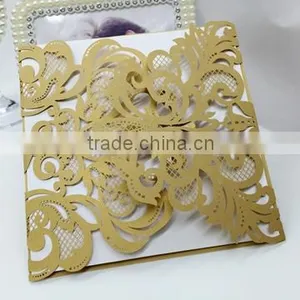Q23 Best Selling Wedding Invitation Card Laser Cut Card Lace Card Quality Choice Most Popular thumbnail-2