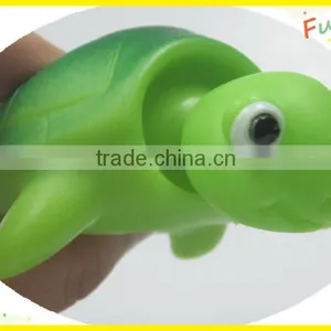 Squeeze'n Pop-out Funny Toy Rubber Turtle Soft Baby Gift thumbnail-1