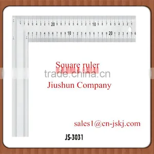 Factory Direct Sale Good Metal Square Ruler With Aluminium Handle thumbnail-1