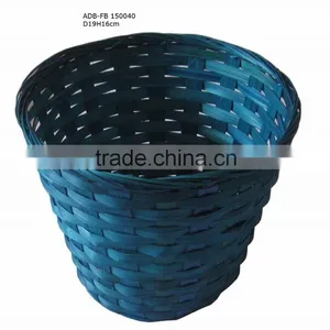 Cheap Colored Laundry Bamboo Basket thumbnail-1