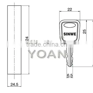 731-1cabinet Safe Outdoor Lock thumbnail-3