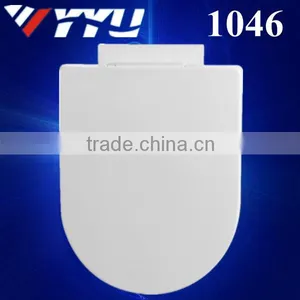 1046 Soft Close D Shape Decorative Toilet Seat Cover for wc thumbnail-1