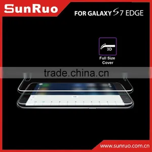 For S7 Edge Tempered Glass Screen Protector, Clear 3D Curved Full Cover Glass for s7 Edge thumbnail-5