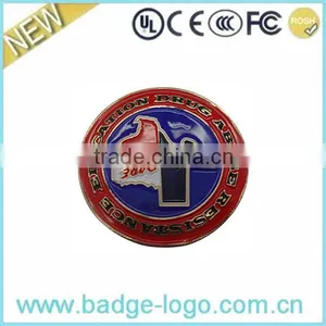 Ameraica Army Newest Customized Metal Coin Bezel thumbnail-2