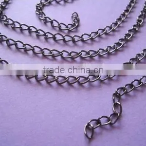 316 Stainless Steel Welded Twist Link Chain thumbnail-3