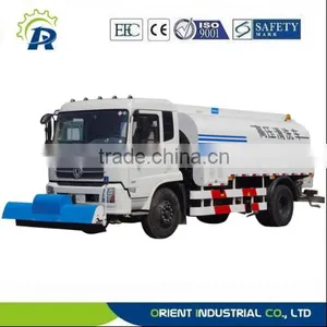 Dongfeng Chassis High Pressure Road Cleaning Car Cleaning Width 2.5-3.5m ISUZU Engine Used Euro3 Exhaust Standard thumbnail-1