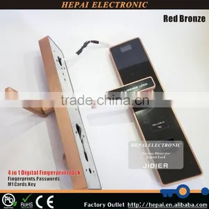 Household Smart Electronic Fingerprint Door Lock With Mechanical Key Quality Choice thumbnail-1