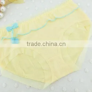 Sexy Low Waist Breathable Female Underwear Lace Women Briefs thumbnail-3