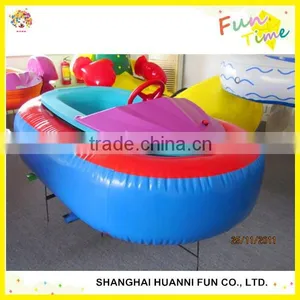 2015 Newly Design Motorized Kids Electric Bumper Boat With PVC Inflatable Tube Price thumbnail-3