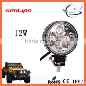 Hot Sale 12W LED Work Light Voltage 12/24V Waterproof Ip67 Spot Flood Beam for Offroad Suv Cars thumbnail-1