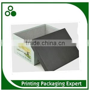 ELEGANT EUROPEAN CONSTRUCTURE PRINTING CARDBOARD SQUARE BIG PAPER GIFT BOX thumbnail-4