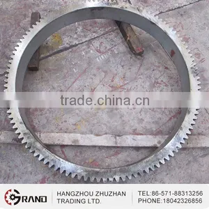Forged Custom Mechanical Flywheel Ring Gear for Ball Mill Cement Mill Coal Mill thumbnail-4