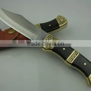 OEM Hunting Knife With Ebony/Brass Handle thumbnail-4