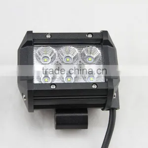 Black Housing Flood Offroad 18W LED off Road Work Lamp 18w LED Worklight Lamp 12V/24V 18W LED Work Light Bar Bulbs thumbnail-5