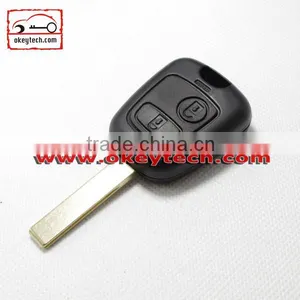 Good Price Peuguot Key Shell for 307 Blank 2 Button With Logo Car Key Peugeot Romote Key Case thumbnail-3