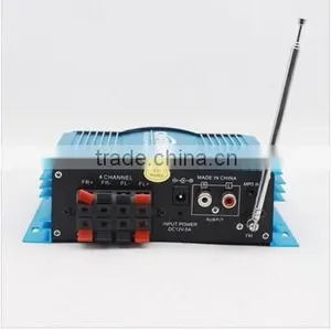 4CH Used Car Amplifier With USB SD FM Bluetooth thumbnail-4