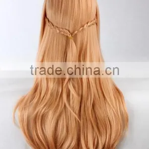 Costume Long Blond Body Wave Wig N371 thumbnail-3