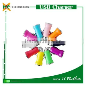 Bullet Shape Mini Car Charger Wireless Car Charger for Mobile Phone thumbnail-1