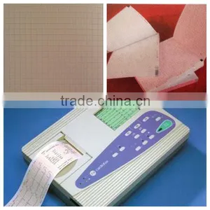 3-Channel ECG Paper / 112mm*90mm-200P Z Fold Electrocardiograph Paper for Kenz 302 thumbnail-1
