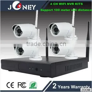 Onvif hd ip Camera 4 Channel Wireless Nvr Kit With VGA USB Interface thumbnail-1