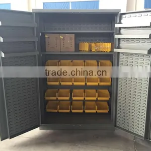 Powder Coated Storage Bins Cabinets 2 Doors Storage Lockers thumbnail-2