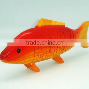 Wood Animal Decoration Fish thumbnail-1