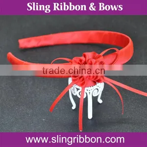 Hot Sales Handmade Satin Ribbon Hair Clasp Wholesale thumbnail-2