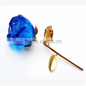2016 Beautiful Valentine's Gift Crystal Rose thumbnail-5