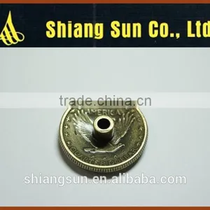 Fashionable Formal Styling Leather Fancy Flower Conchos thumbnail-2