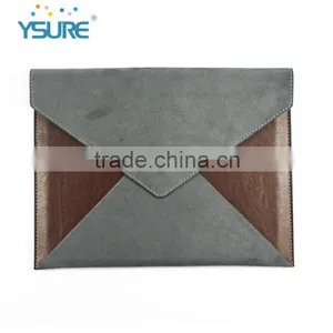 Soft Hand Feeling PU Leather Fabric Universal Envelope Bag Case for IPad Air 2 thumbnail-2
