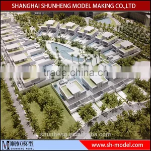 Island House Construction Model / Architectural Model Building Making, Scale Building Model Making thumbnail-1