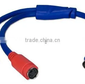 S-Video Mini4 Male to Two Female Splitter Cable thumbnail-1