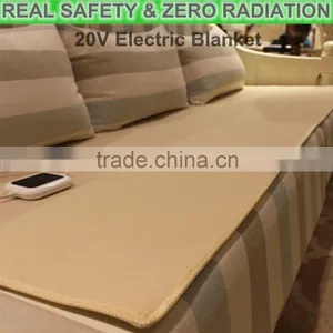 Waterproof Portable Green Light High Technology Heating Electric Blanket With Good Effect thumbnail-3